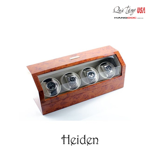 Hộp đựng đồng hồ cơ Heiden quad watch winder