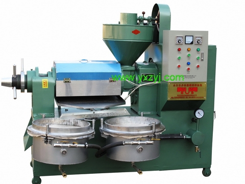 Máy ép dầu công nghiệp có bình lọc 6YL-120A