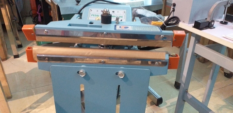 Máy hàn miệng túi thanh đồng, máy hàn miệng túi pedal, máy hàn miệng bao gạo