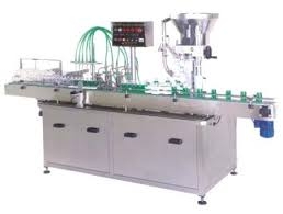 DÂY CHUYỀN CHIẾT RÓT LỌ VÀ XIẾT NẮP