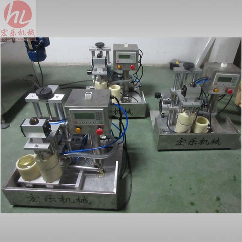 Máy siết nắp thủ công bơm chân không, máy đóng nắp hũ thủy tinh