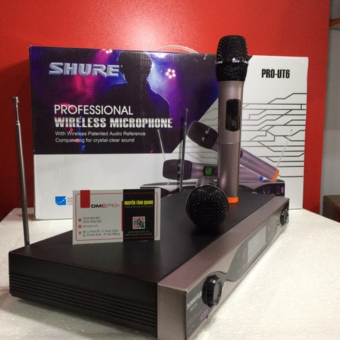 Micro không dây Shure Pro UT6
