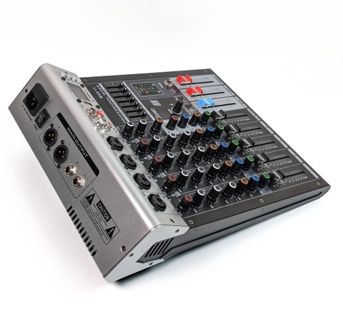 BỘ TRỘN ÂM THANH - MIXER MAX 11 - 6 KÊNH(4 MONO -2 STEREO) KẾT NỐI BLUETOOTH 99 HIỆU ỨNG VANG