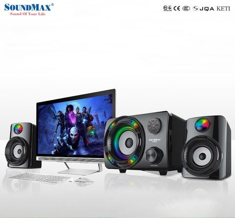 LOA VI TÍNH 2.1 SOUNDMAX A600