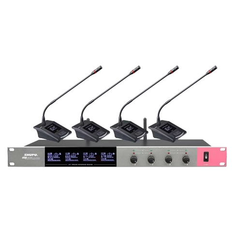 MICRO HỘI NGHỊ 4 MIC CỔ NGỖNG SHUPU SKM-2400