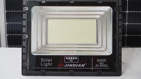 Đèn pha led năng lượng mặt trời 500W JD8500L