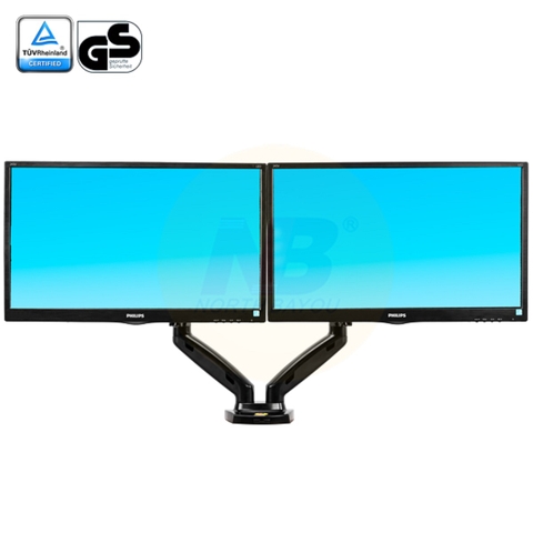 GIÁ TREO 2 MÀN HÌNH ĐỂ BÀN F160