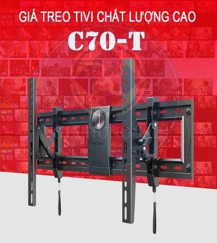 GIÁ TREO NGHIÊNG TAY KÉO C70-T