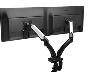GIÁ TREO 2 MÀN HÌNH ĐỂ BÀN F160