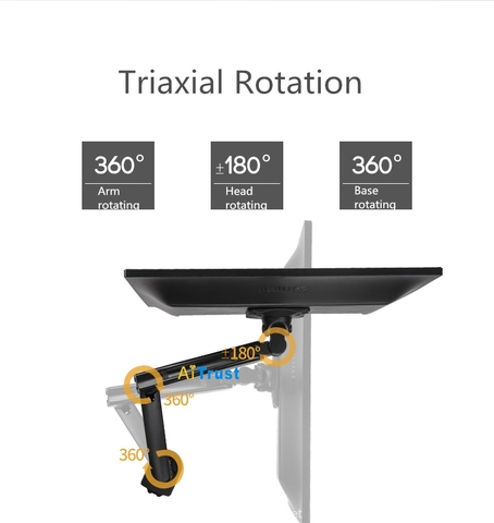 GIÁ TREO ĐỂ BÀN F90A (22-32 INCH)