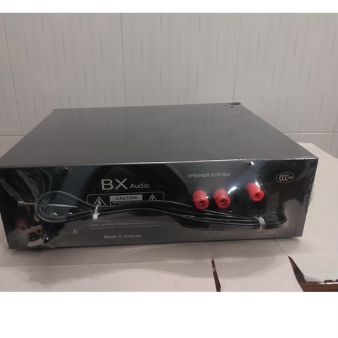 Ampli mini Boston Audio BX2277 120W USB có remote điện 12V/220V