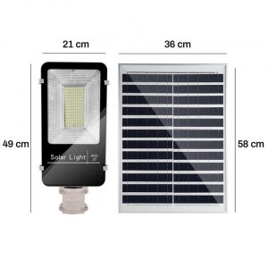 Đèn đường năng lượng mặt trời dòng cao cấp 100W JD-66100