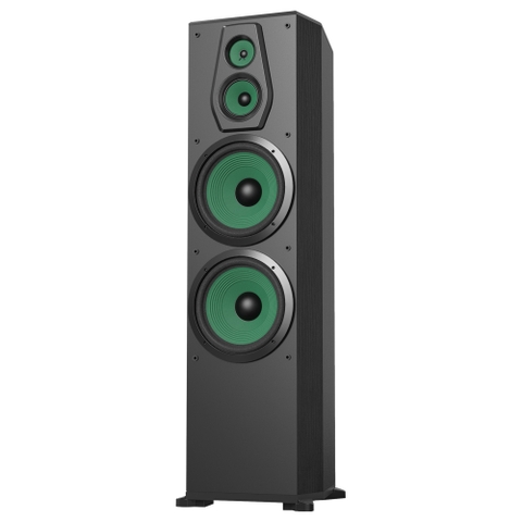 F-2500 Loa đứng karaoke và nghe nhạc bass đôi 10-inch