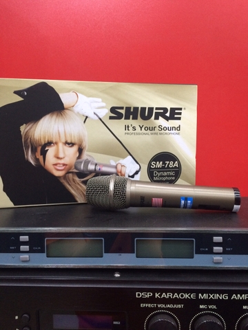 Micro có dây Shure SM-78A