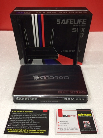 Smart tivi box SAFELIFE S6X
