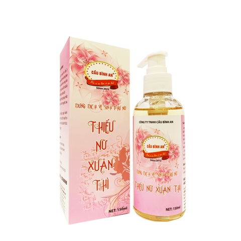 DUNG DỊCH VỆ SINH THIẾU NỮ XUÂN THÌ CẦU BÌNH AN