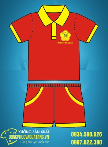 Đồng phục mầm non trường Diễm Kỉ