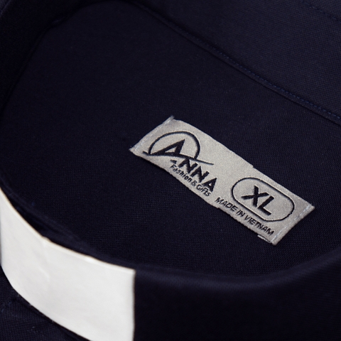 Áo Thun Cổ Côn Linh Mục Màu Tím Than