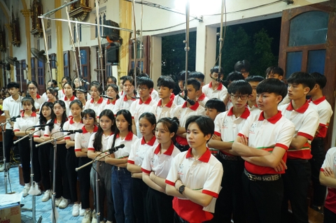 Áo Thun Đồng Phục Công Giáo Giới Trẻ Giáo Xứ Đền Thánh Đông Phú