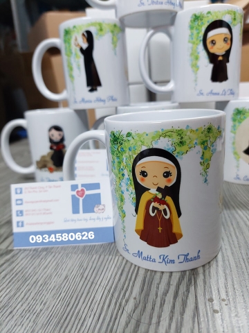 Cốc In Quà Tặng Công Giáo - Món Quà Lưu Niệm Ý Nghĩa Công Giáo