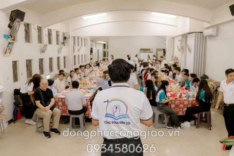 Áo Thun Đồng Phục Công Giáo Cộng Đoàn Mân Côi