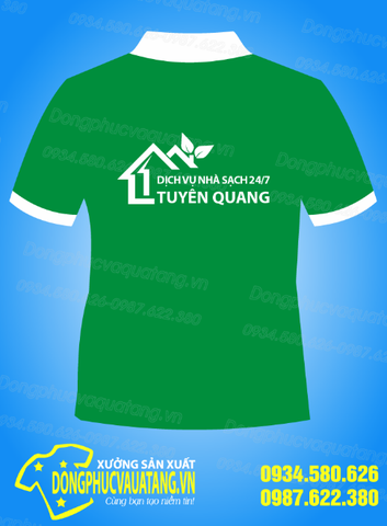 Đồng phục công ty - Dịch vụ nhà sạch Tuyên Quang