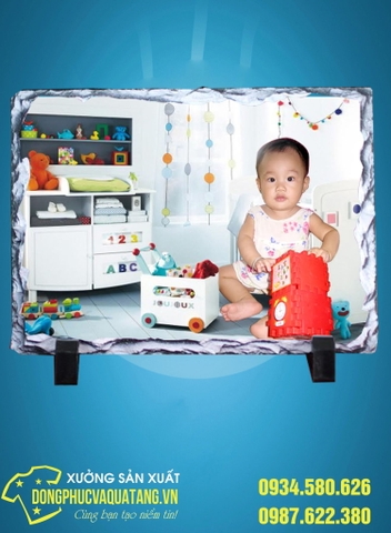 in ảnh bé yêu lên đá/quà mừng sinh nhật