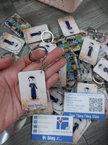 Móc Khóa Quà Tặng Công Giáo - Sản Phẩm Quà Tặng Thiêng Liêng Theo Yêu Cầu
