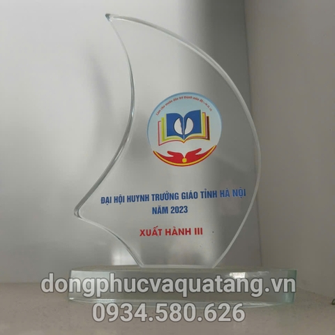 Pha Lê In Logo - Quà Tặng Công Giáo Cao Cấp, Biểu Tượng Của Đức Tin Bền Vững