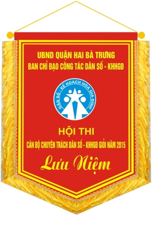 Cờ hội thi cán bộ chuyên trách dân số