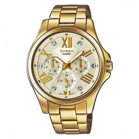 Casio Sheen - Đồng hồ Nữ - SHE-3806GD-9AUDR