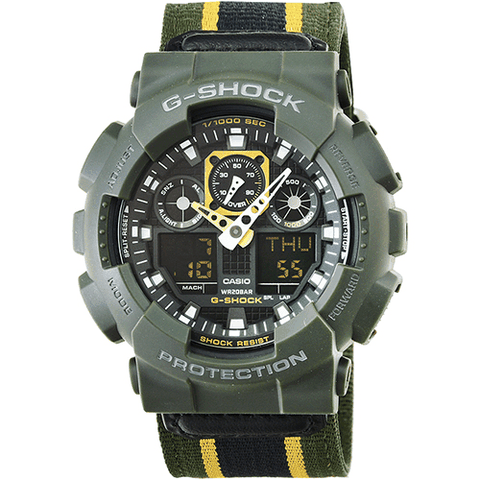 Casio G-Shock - Đồng hồ Nam - GA-100MC-3ADR
