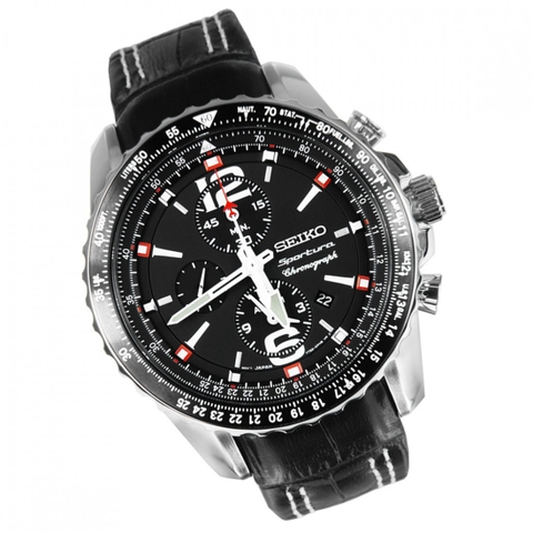 Seiko Sportura Chronograph - Đồng hồ Nam - SNAE95P2