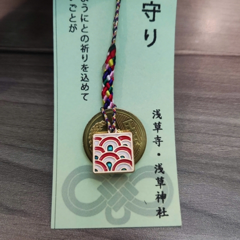 Móc khóa mèo may mắn 5 yên Nhật [5 yên thật]