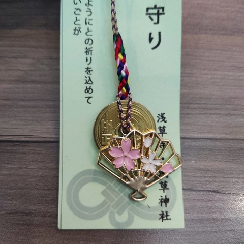 Móc khóa mèo may mắn 5 yên Nhật [5 yên thật]