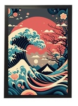 Khung tranh A4 ảnh ép plastic