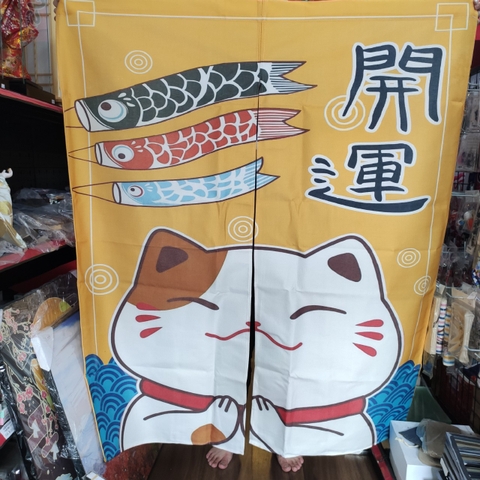 Màn rèm Nhật noren 130x150 (chưa gồm thanh )