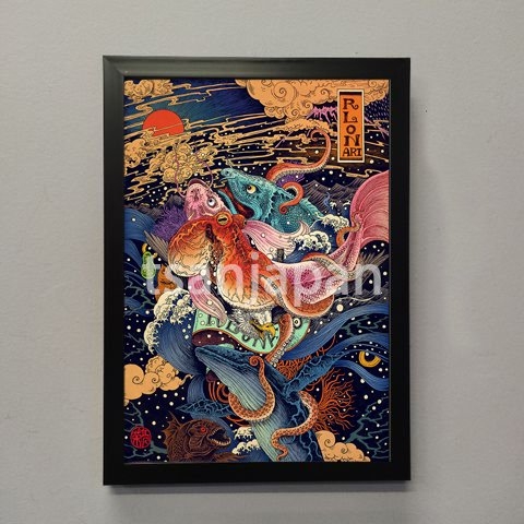 Khung tranh A4 không mặt kính ảnh ép plastic