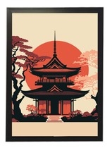 Khung tranh A4 ảnh ép plastic