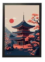 Khung tranh A4 ảnh ép plastic