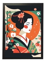 Khung tranh A4 ảnh ép plastic