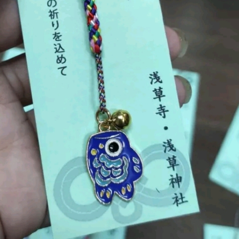 Móc khóa treo điện thoại túi ví phong cách Nhật xinh xắn