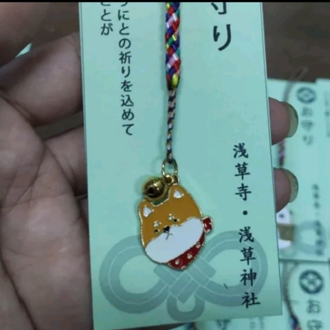 Móc khóa treo điện thoại túi ví phong cách Nhật xinh xắn