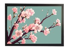 Khung tranh A4 ảnh ép plastic