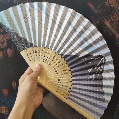 Quạt xếp trang trí 21cm