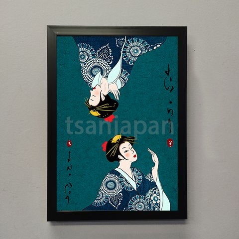 Khung tranh A4 không mặt kính ảnh ép plastic