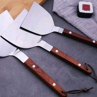 [Chuyên bếp Nhật] Xẻng đồ nướng Nhật vật dụng chuyên cho bếp Nhật