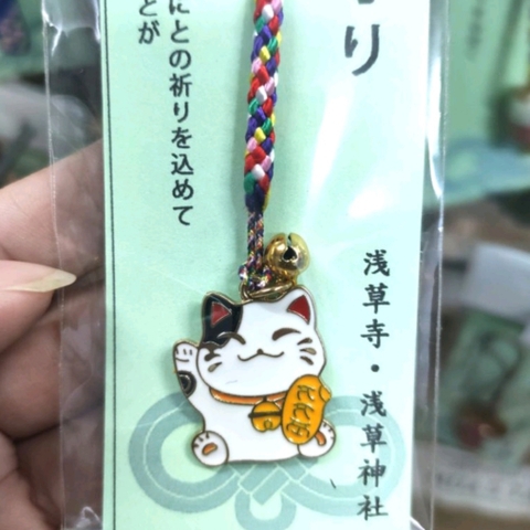 Móc khóa treo điện thoại túi ví phong cách Nhật xinh xắn