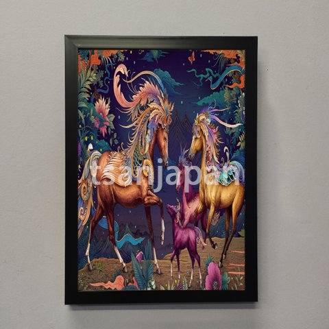 Khung tranh A4 không mặt kính ảnh ép plastic