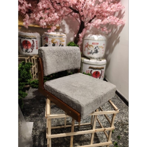 Ghế Bệt Nhật tựa lưng/ Ghế bệt Tatami nệm dày êm